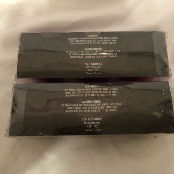 6 tea lights with holders 3 green 3 purple - Picture 2 of 3